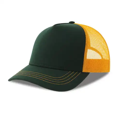 Atlantis Headwear Cappellino Rapper Canvas-S Vert