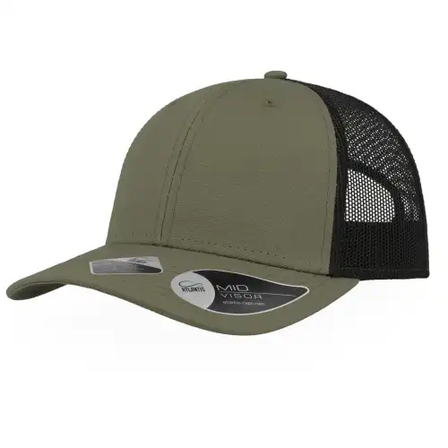 Atlantis Headwear Cappellino Recy Three Vert
