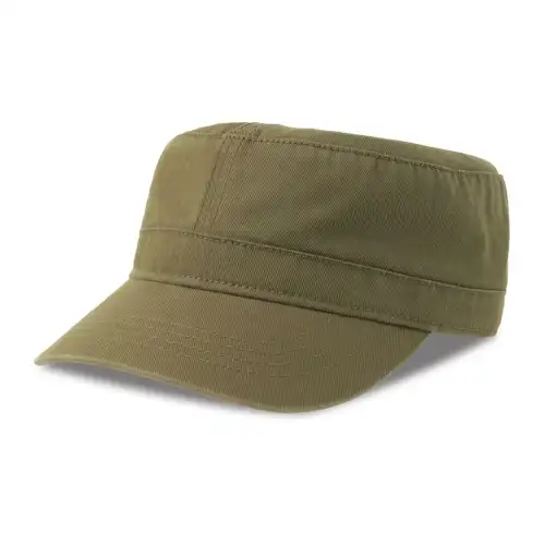 Atlantis Headwear Cappellino da baseball militare sbiadito Uniform-S Vert