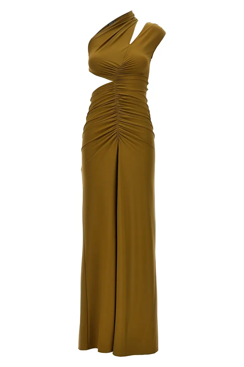 ATLEIN Abito Cut Out Verde