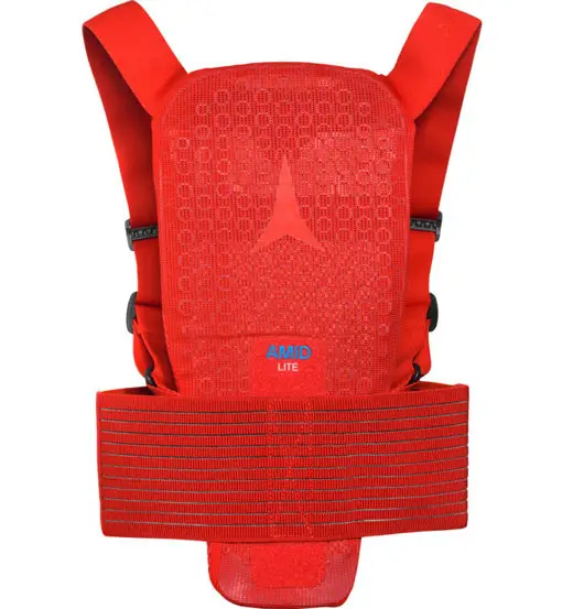 Atomic Live Shield Amid Lite Jr - paraschiena - bambino Red