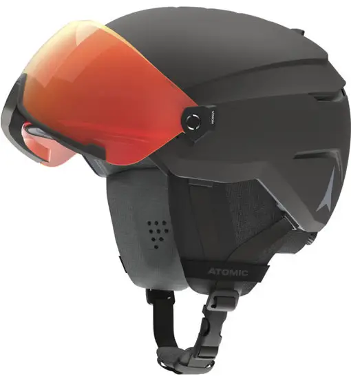 Atomic Savor Visor Photo - casco sci alpino Black