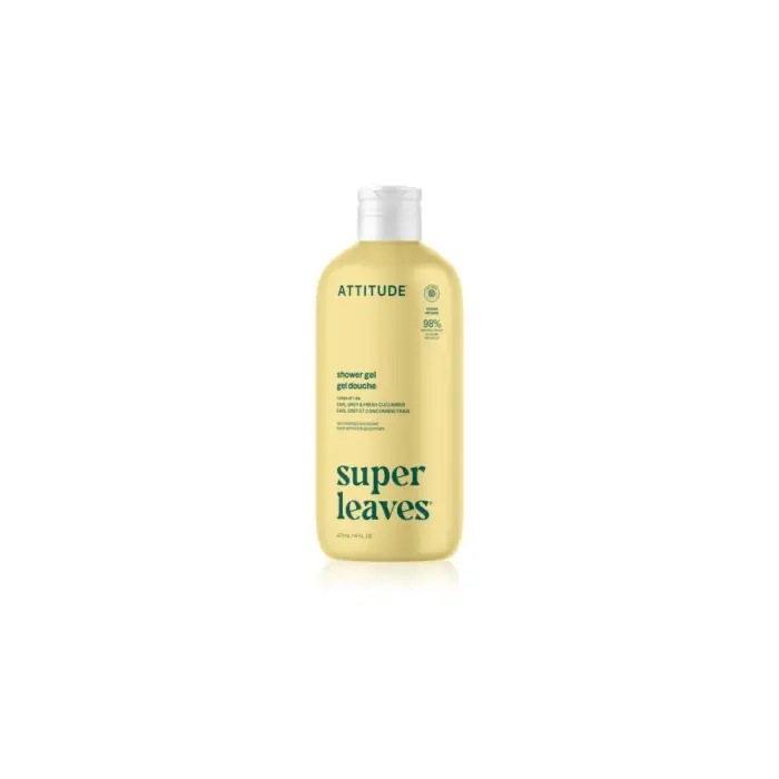Attitude Super Leaves Gel Doccia Limone Foglie 473 ml - Gel Doccia