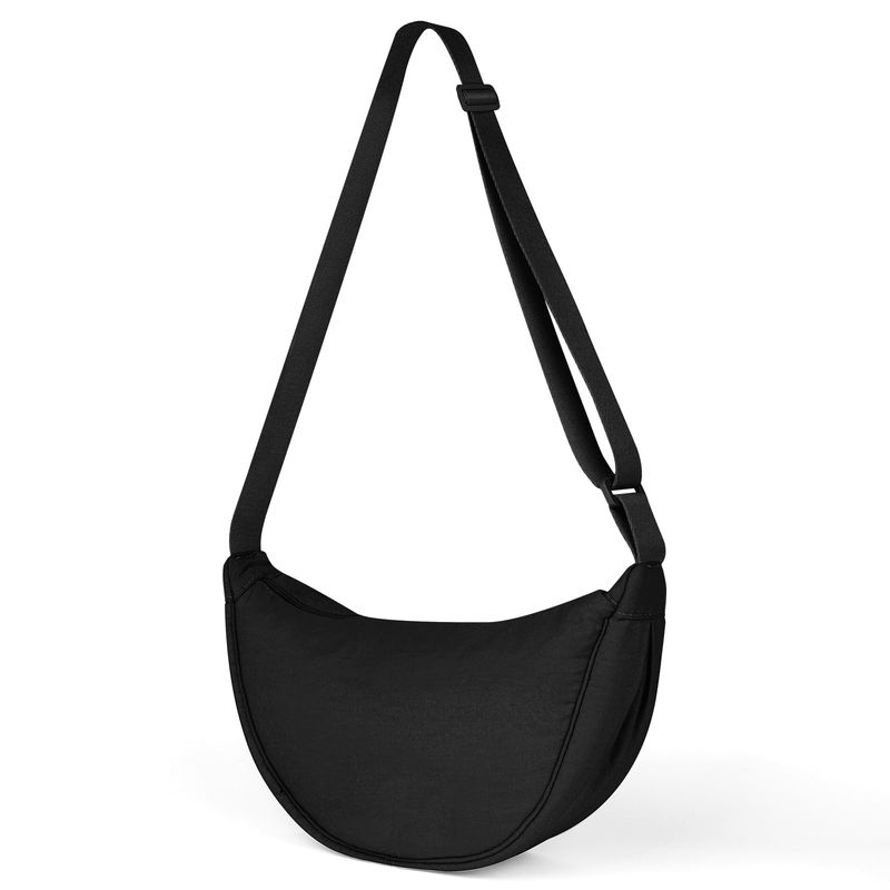 Aucuu Borsa Tracolla Nylon Donna - Mezzaluna