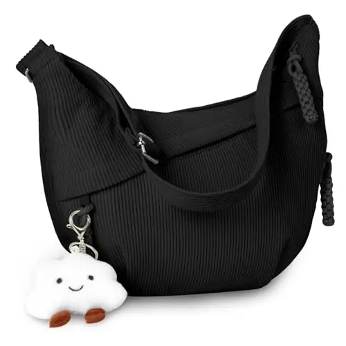 Aucuu Borsa a tracolla Donna Nero 3419289