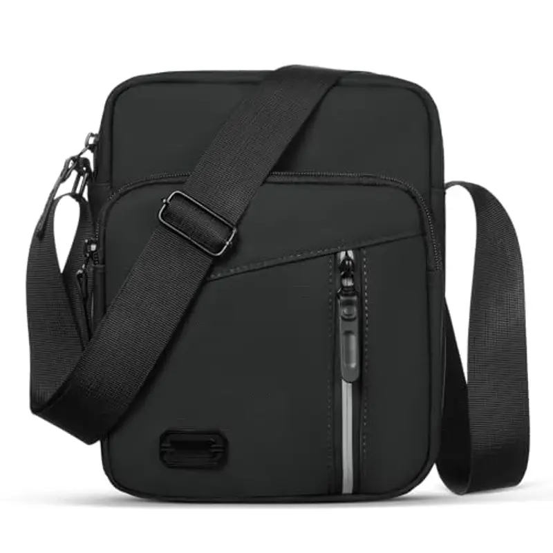 Aucuu Borsa a spalla Uomo Nero 815063