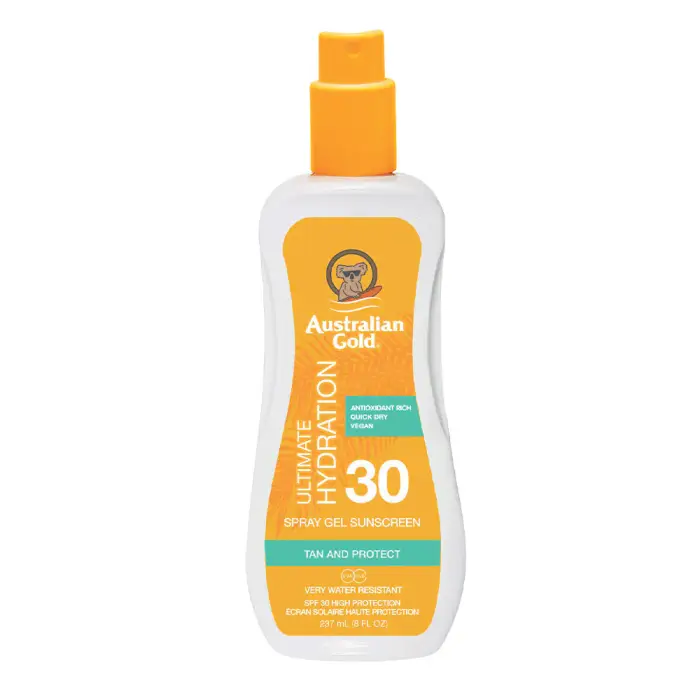 Australian Gold SPF30 Spray Gel 237ml - Gel solare corpo alta prot
