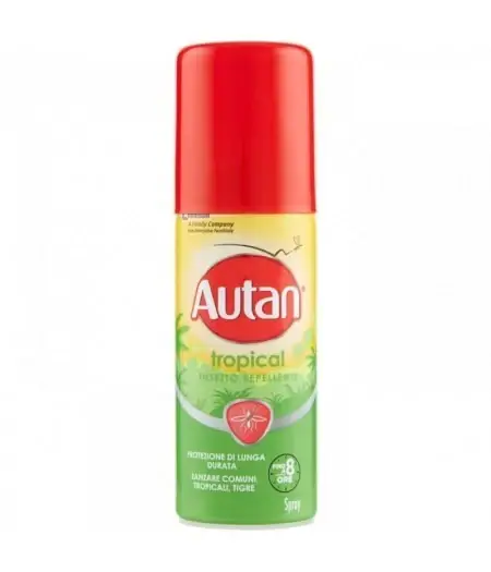 Autan Tropical Insetto Repellente Spray 50 Ml