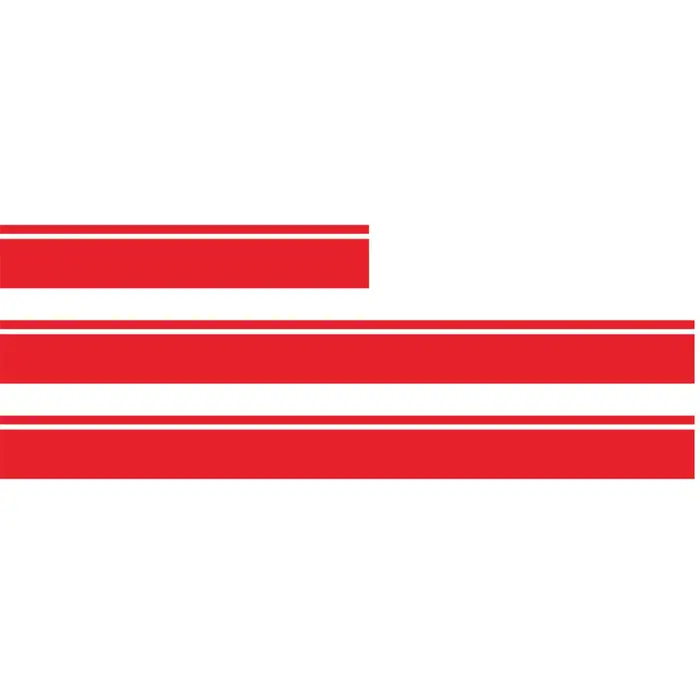 Automobile and motorcycle supplies 3 adesivi a strisce per cofano auto, decalcomanie sportive per auto, camion, strisce fai da te, adesivo