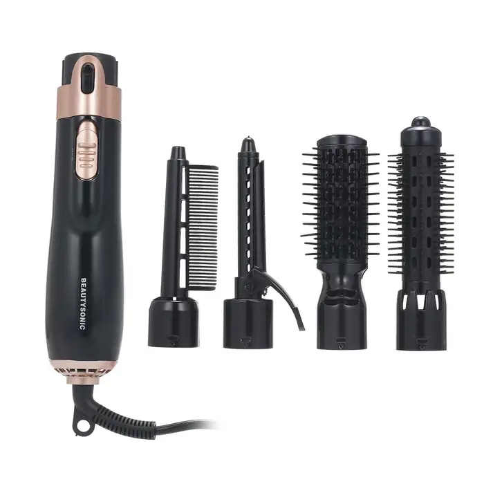 Automobile and motorcycle supplies 4 in 1 Asciugacapelli Styler e Volumizzante Bigodino per capelli Piastra per capelli Spazzola per