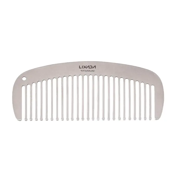 Automobile and motorcycle supplies Pettine tascabile pettine per capelli antistatico Lixada Titanium Comb Type 2