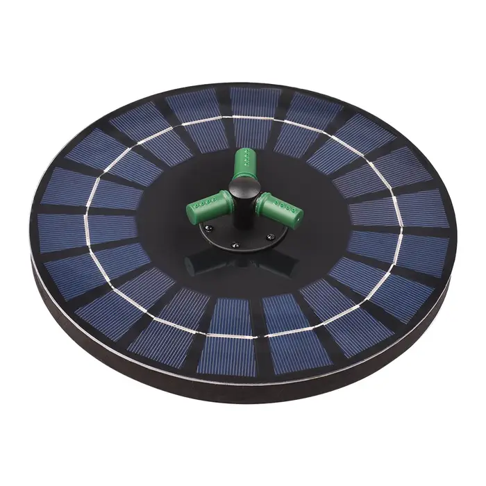 Automobile and motorcycle supplies Pompa Solare Colorata da 6W per Fontana con Ugello Girevole a 360 gradi Luce LED RGB Pompa Solare per