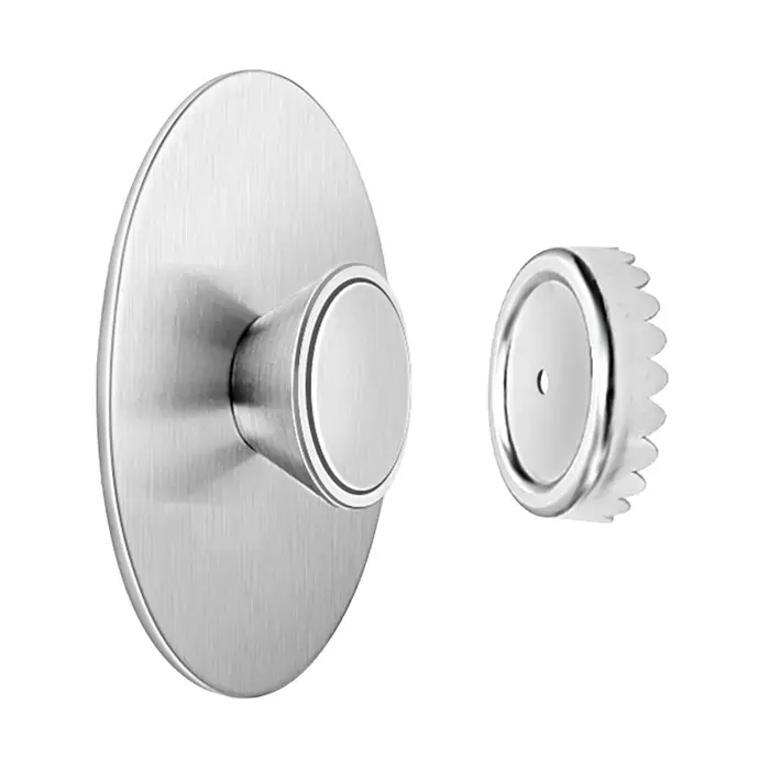 Automobile and motorcycle supplies Portasapone Magnetico da Parete Inossidabile Antiruggine Portaoggetti per Bagno Cucina argento