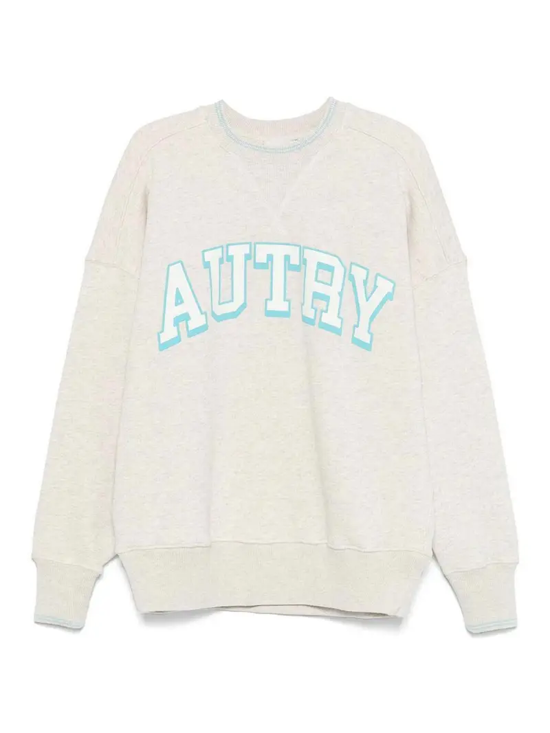 Autry Felpa Logo Azzurro