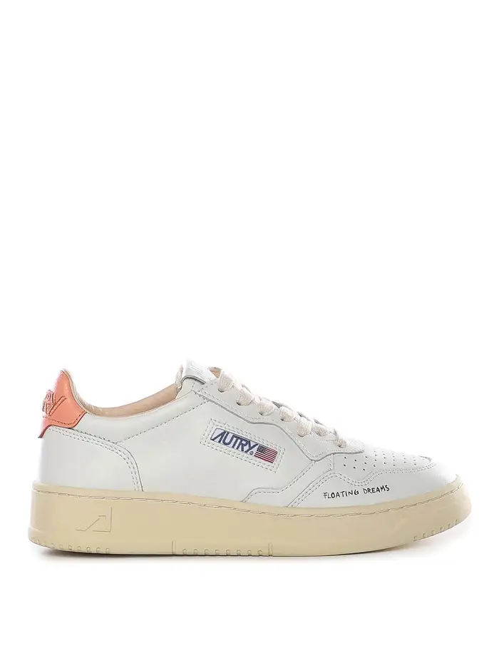 Autry Sneaker basse da donna medagliate Beige