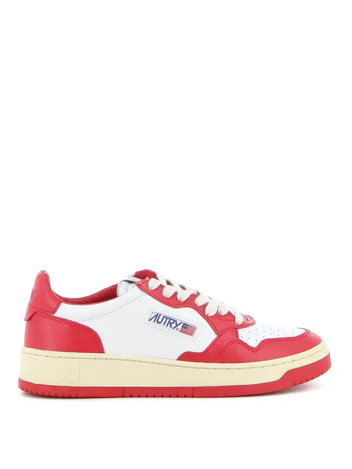 Autry Sneaker Medalist bicolor Rosso