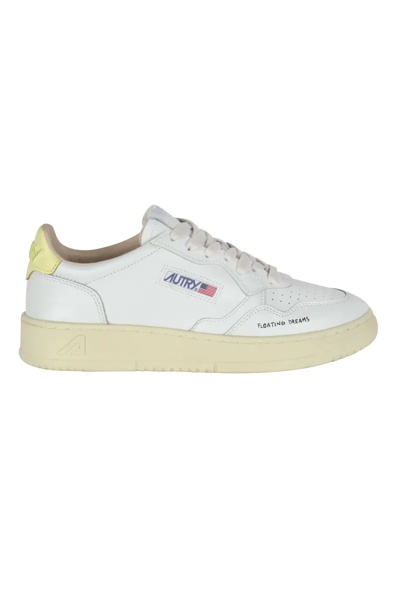 Autry Sneakers - 470533 - Bianco/Giallo