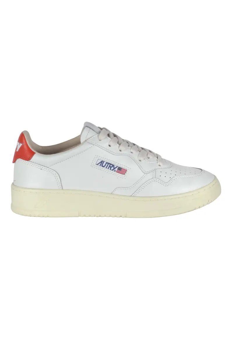 Autry Sneakers - 470536 - Bianco/Arancione