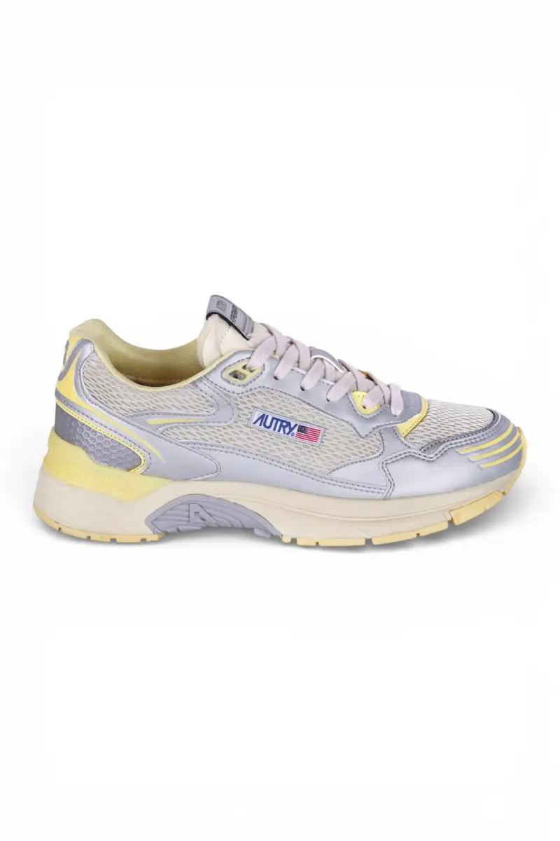 Autry Sneakers - 470543 - Argento/Giallo