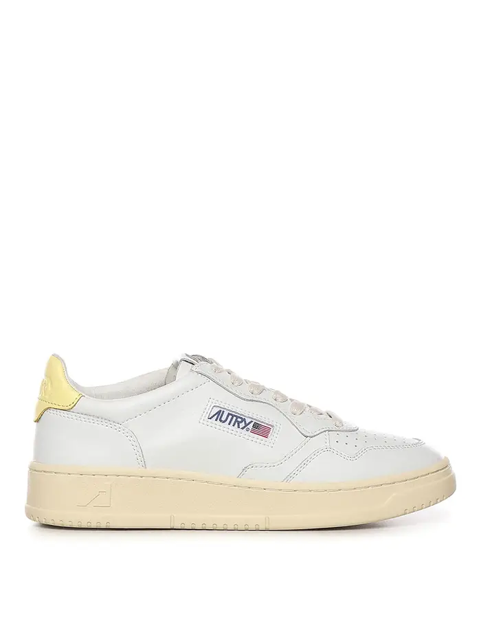 Autry Sneakers basse da medaglia Beige