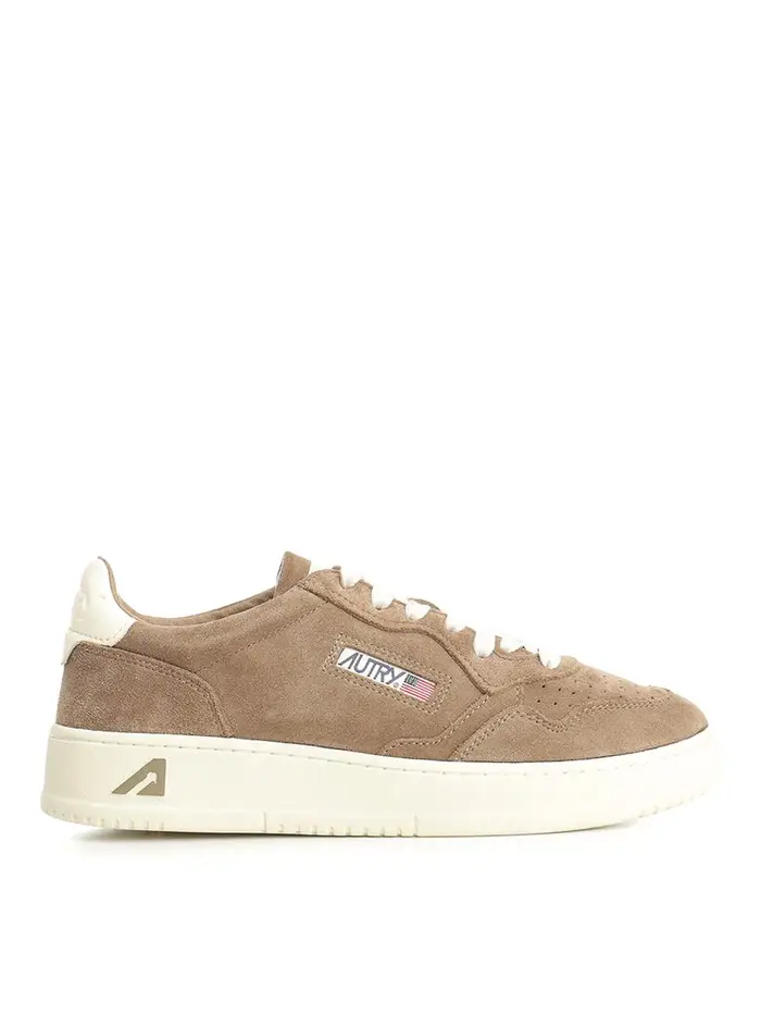 Autry Sneakers basse da medaglia Beige