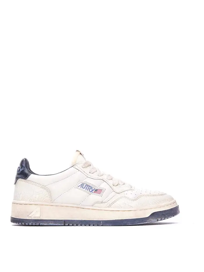 Autry Sneakers Medialist Basse Super Vintage Bianco