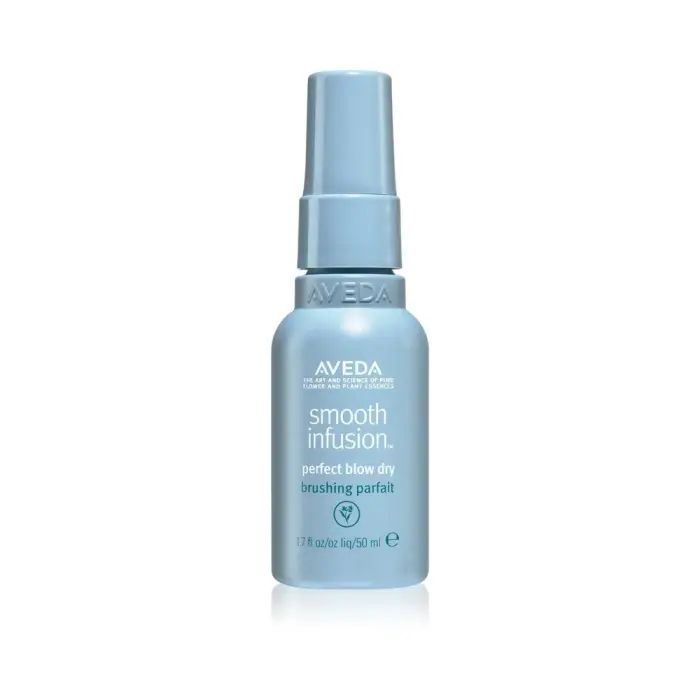 Aveda Smooth Infusion™ Perfect Blow spray lisciante per l asciugatura con l asciugacapelli contro i capelli crespi 50 ml