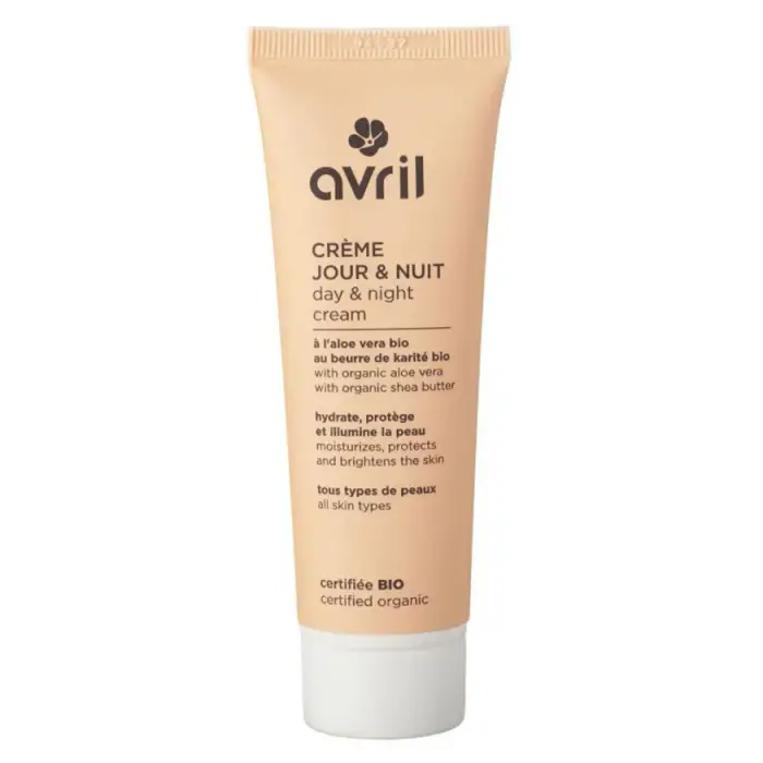 Avril Crema giorno e notte all aloe vera e burro di karitè bio 50ml