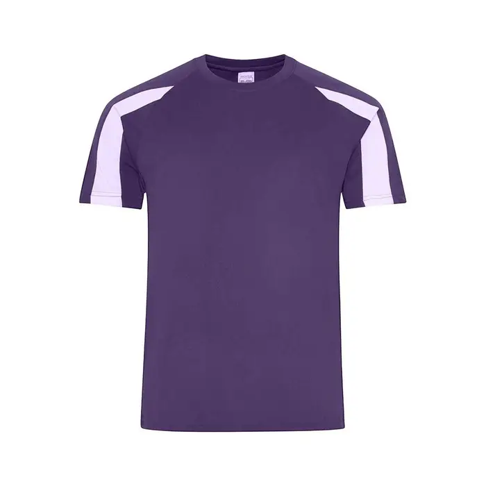 Awdis T-shirts a maniche lunghe JC003 Viola