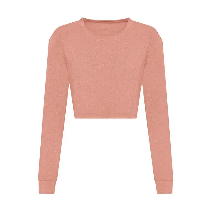 Awdis T-shirts a maniche lunghe JT016 Rosa