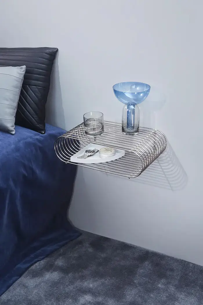 vaso decorativo Torus 19,5 cm Blu navy miniatura 3