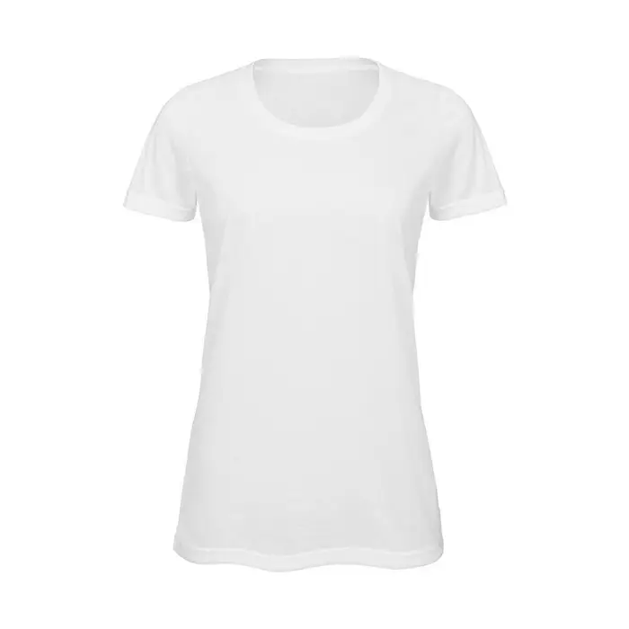 B&c T-shirts a maniche lunghe B123F Bianco