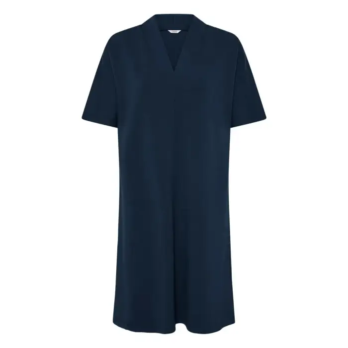b Young Abito donna scollo a V BYPusti Bleu