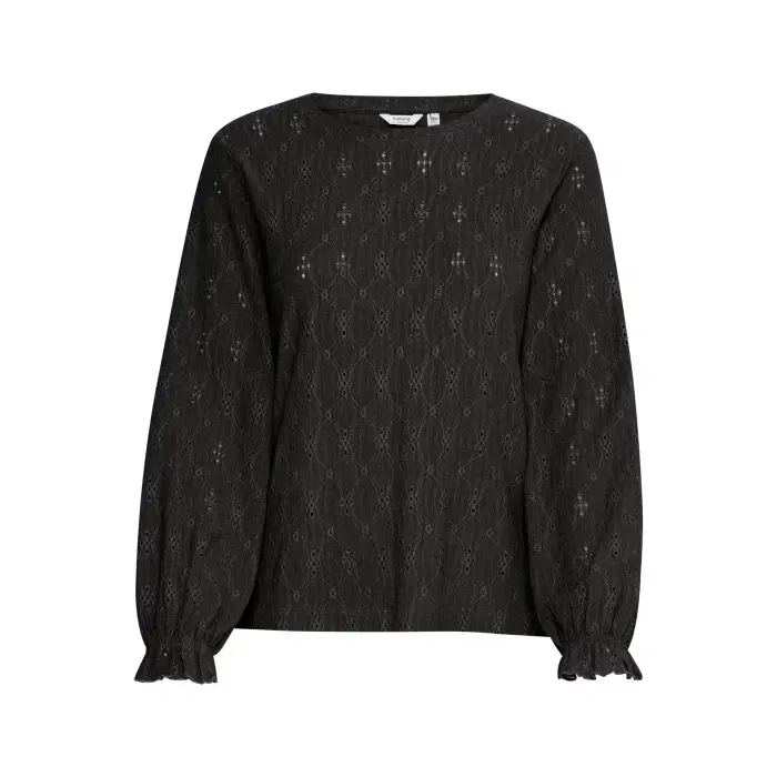 Camicetta donna a maniche lunghe b young BYSILVA Noir