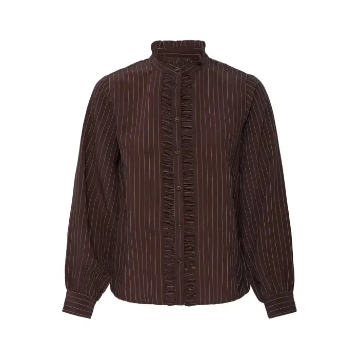 b Young Camicia da donna Flavie Marron