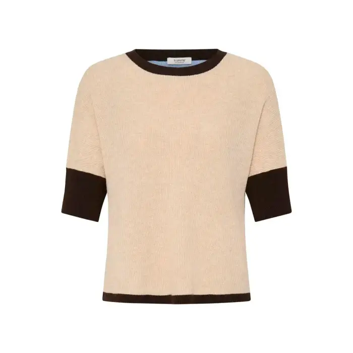 b Young Maglione da donna Minja Beige