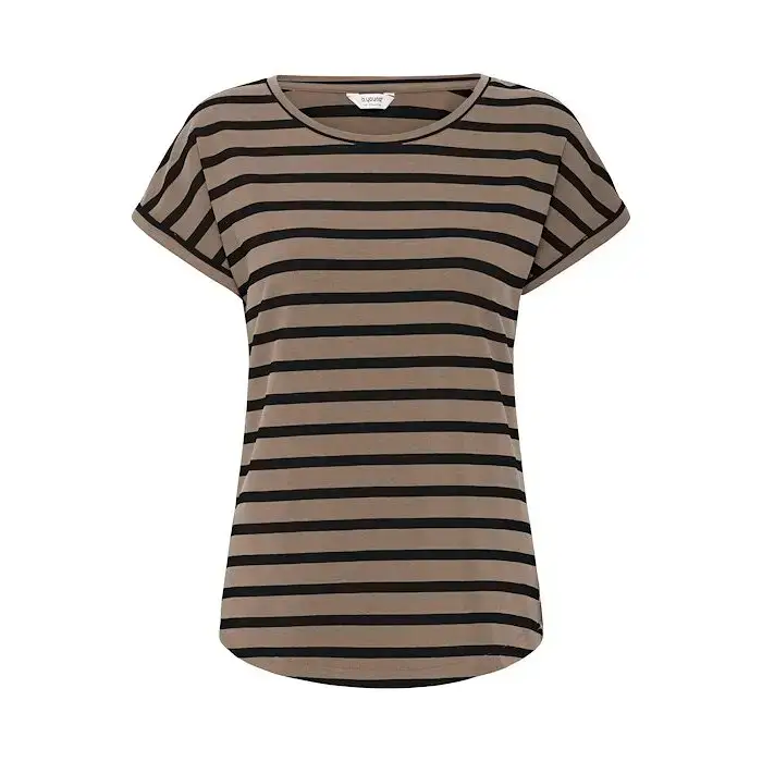 b Young T-shirt col O donna Pamila