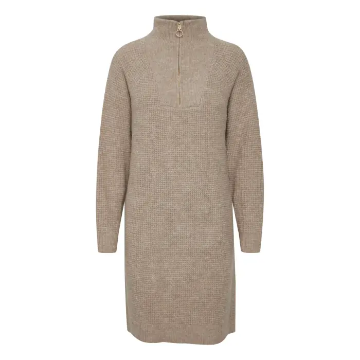 Vestito in maglia da donna b young BYMisha Beige
