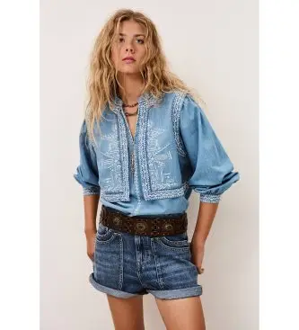 BA&SH Jeans Donna Blu 4405583