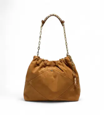 BA&SH per donna 2H24CFMS Borsa marrone di giugno (OSFA), Casual, Pelle