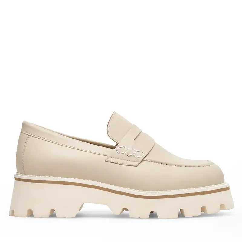 Badura Chunky loafers GISELLE-24SS202 Beige