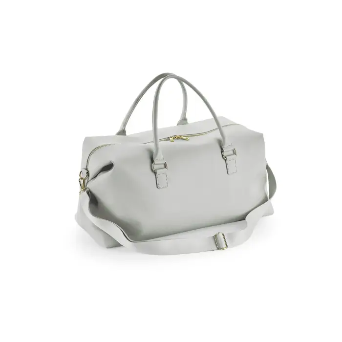 Bag Base Borsa da viaggio in similpelle di poliuretano Gris