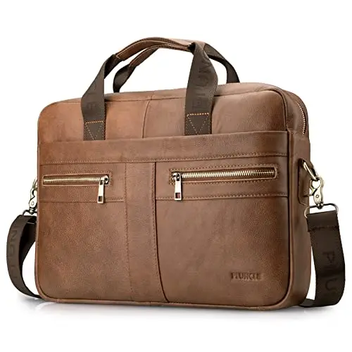 BAGZY 15, 6 Pollici 24 Ore Uomo Ventiquattrore Borsa Business Uomo Borsa Porta PC Uomo Borsa Lavoro Uomo Porta Laptop