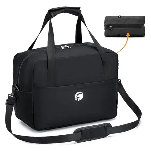 BAGZY Bagaglio a Mano 40x30x20 Wizzair, Impermeabile Borsa Cabina da Viaggio Aereo Pieghevole, Piccola, a Mano, per