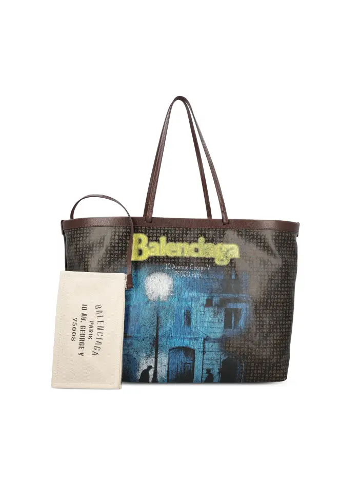 Borsa realizzata in tela NERO