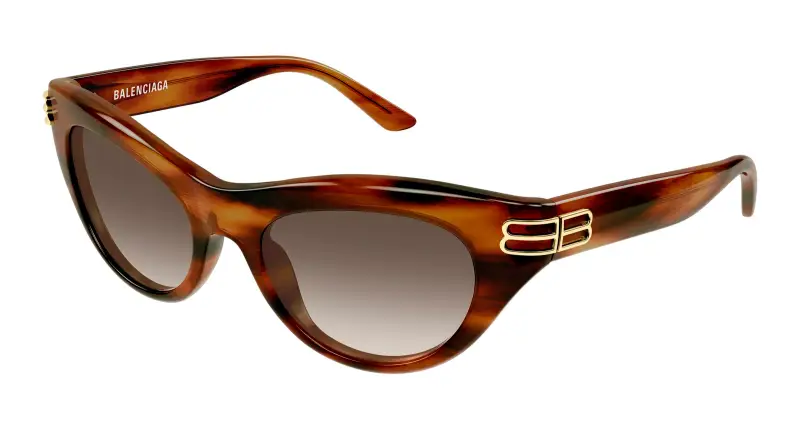 Balenciaga Occhiali da sole Donna Marrone 4302377