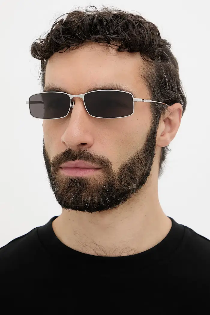 Balenciaga Occhiali da sole da uomo Argento