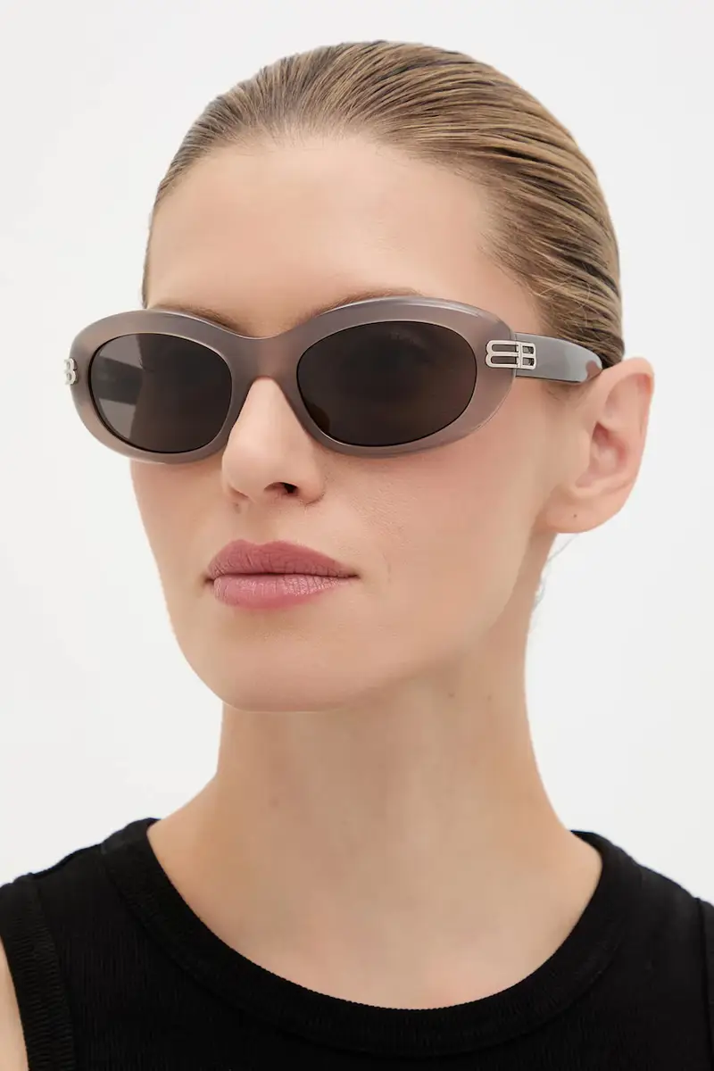 Balenciaga Occhiali da sole Donna Grigio 3770345