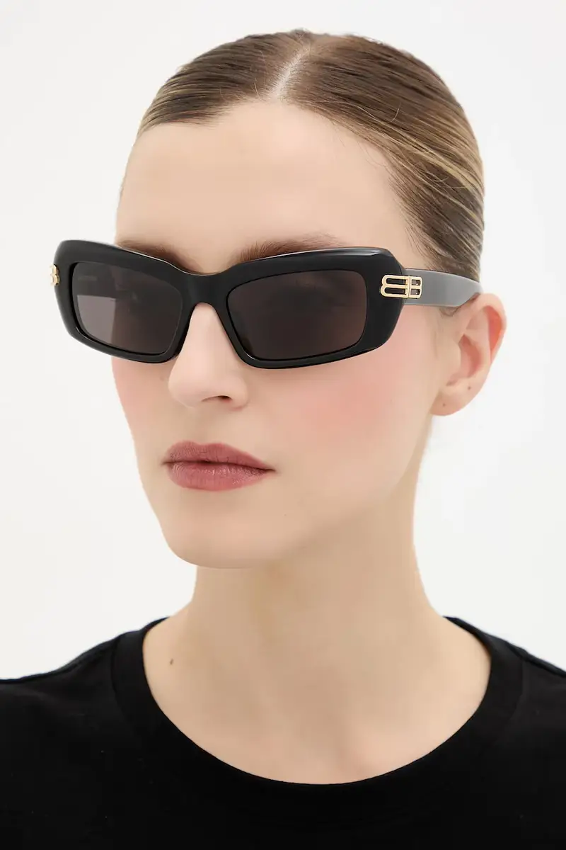 Balenciaga Occhiali da sole Donna Nero 3776863