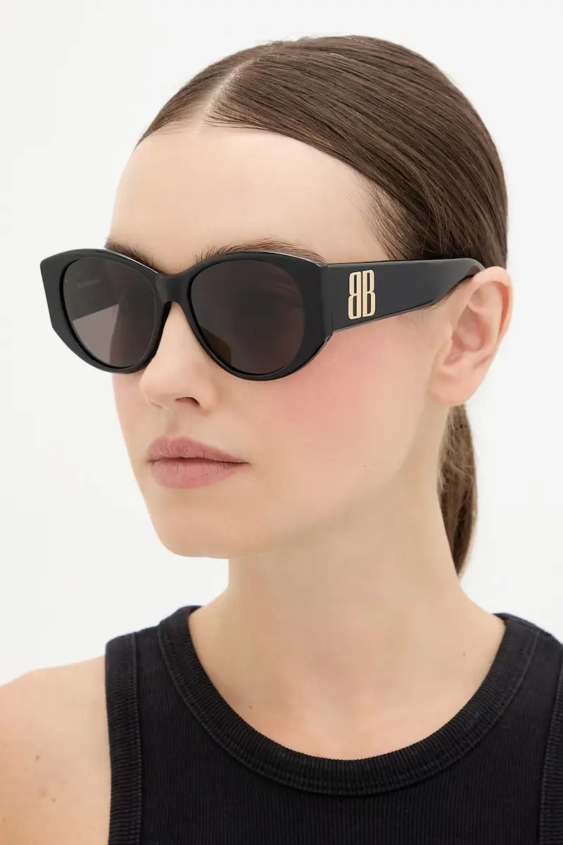 Balenciaga Occhiali da sole Donna Nero 3776962